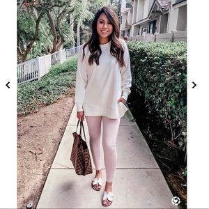 Aerie oversized tunic fleece lined